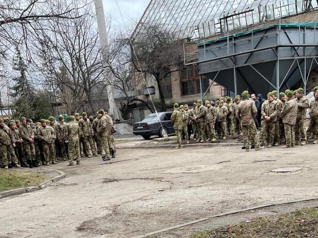 Daily Echo: Ukrainian conscripts.