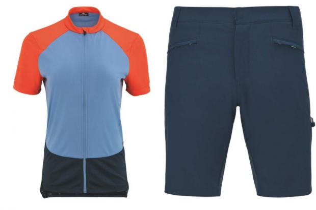 Daily Echo: Left: Ladies’ Crane Orange Cycling Jersey (Aldi) Right: Men’s Crane Cycling Shorts & Inner (Aldi)