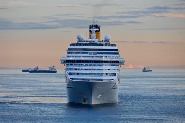 Daily Echo: A cruise ship sailing on the ocean.  Credit: Canva