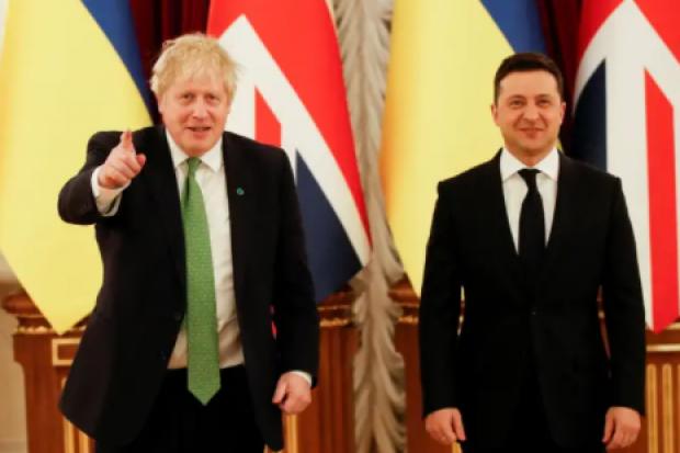 Johnson 'helping Ukraine more' thanks to British public pressure, Zelensky claims