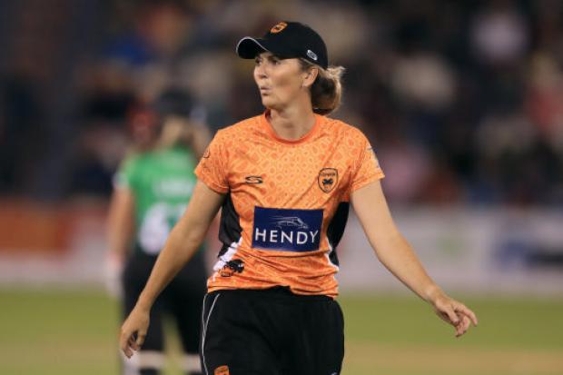 Southern Vipers' Charlotte Edwards during the Kia Women's Super League Finals Day at Central County Ground, Hove. Photo credit: John Walton/PA Wire.