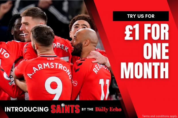 Daily Echo: Join Saintsplus for £1 for a month