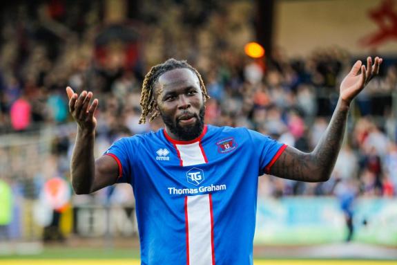 Daily Echo: Dynel Simeu, 20, had his first taste of senior football this year (Pic: Ben Holmes) Daily Echo: Dynel Simeu, 20, had his first taste of senior football this year (Pic: Ben Holmes)
