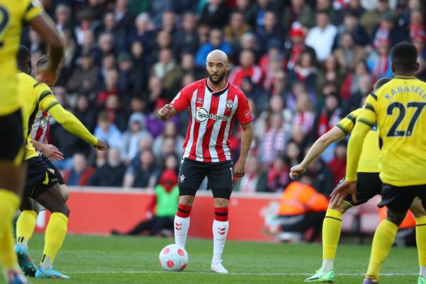 The Daily Echo: Nathan Redmond's contract will expire in the summer of 2023 (Image: Stuart Martin)