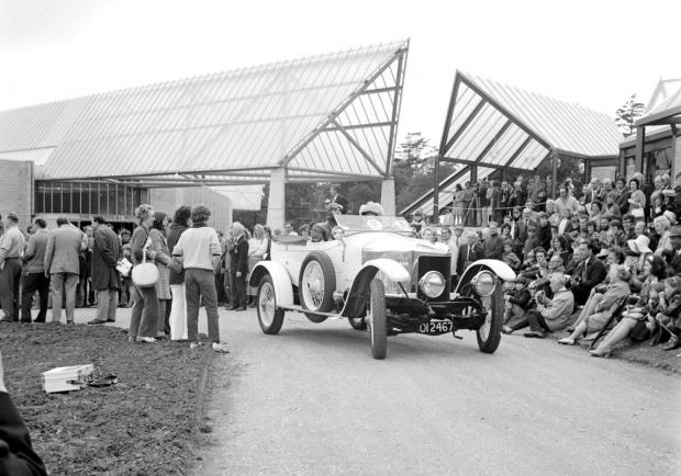 Daily Echo: The opening of the new museum was followed by a cavalcade through the grounds.