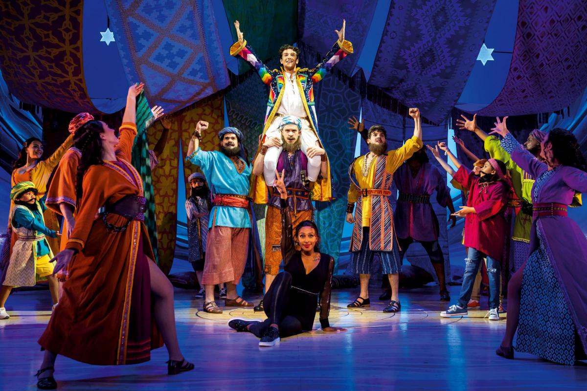 Review: Joseph and the Amazing Technicolor Dreamcoat at Mayflower Theatre. Photo: Tristram Kenton