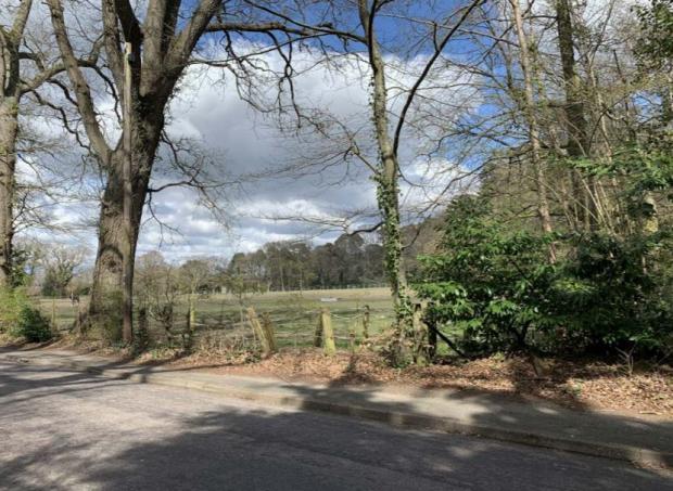 Daily Echo: The proposed site off Whartons Lane, Ashurst. Picture: New Forest District Council planning portal.