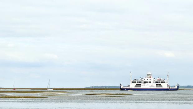 Daily Echo: Wightlink's Lymington to Yarmouth route