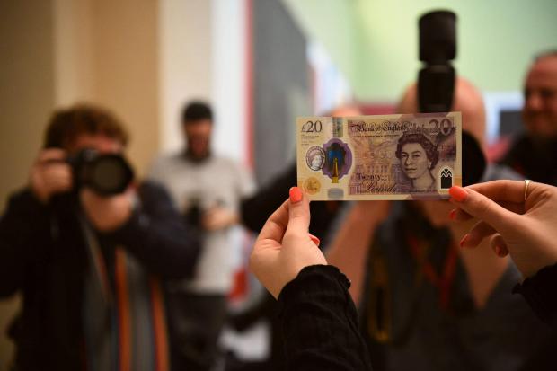 Daily Echo: The polymer £20 note. Credit: PA