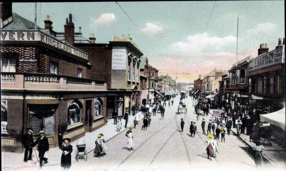 St Marys Street featured in old postcard.