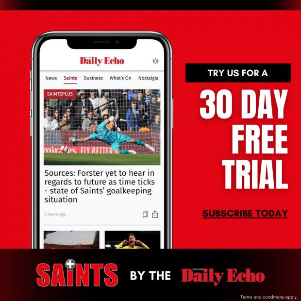 Daily Echo: Enjoy Saintsplus free for 30 days
