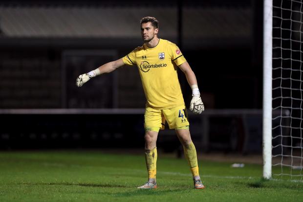 Saints goalkeeper Harry Lewis will join League Two Bradford City (Pic: PA)