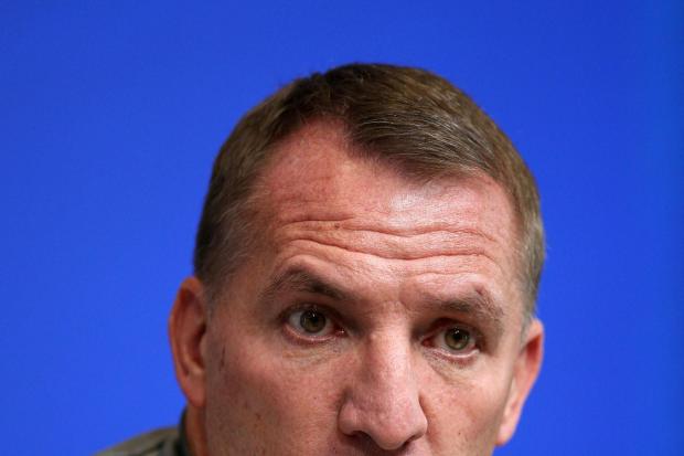 File photo dated 27-04-2022 of Leicester City manager Brendan Rodgers who has told Leicester to capitalise on a one-game-a-week 