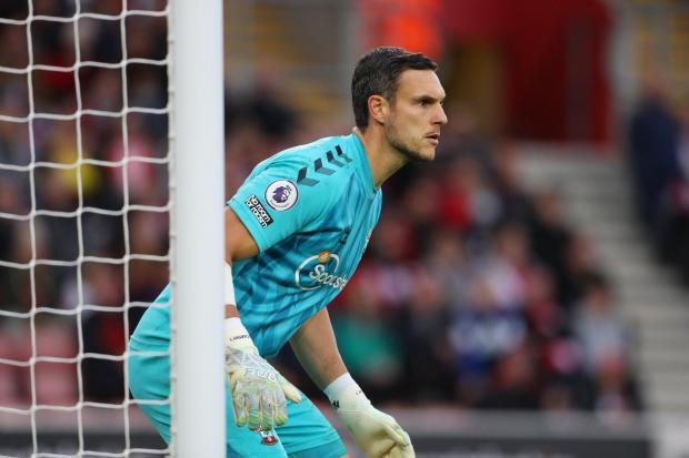 Daily Echo: Alex McCarthy is set to stay at Southampton. Image by: PA