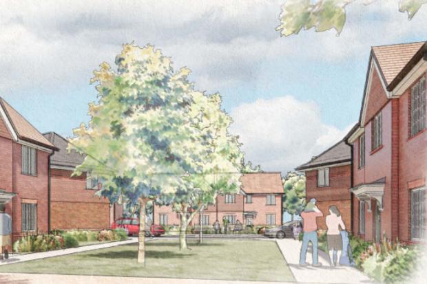 Plans for more than 200 homes on land near Boorley Green. Photo from: Stratland Estates Limited/Eastleigh planning portal.
