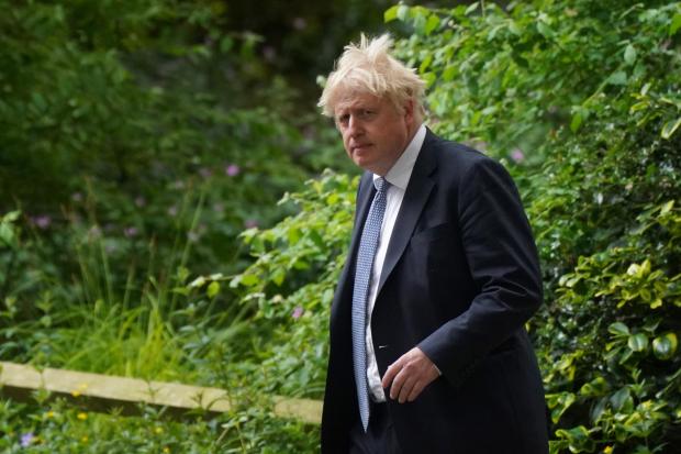 Daily Echo: Boris Johnson. Credit: PA