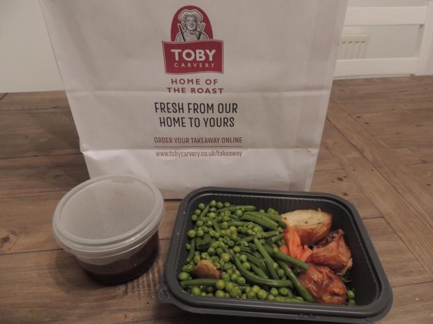 Daily Echo: My vegetarian carvery from TGTG