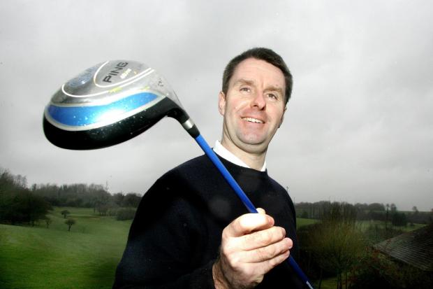 Winchester Royal Golf Club pro Steven Hunter pictured in 2005.
