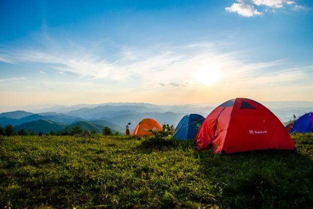 Daily Echo: Tents in the countryside. Credit: Canva