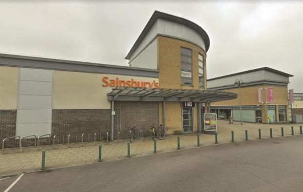 Daily Echo: The Shirley branch of Sainsbury's.