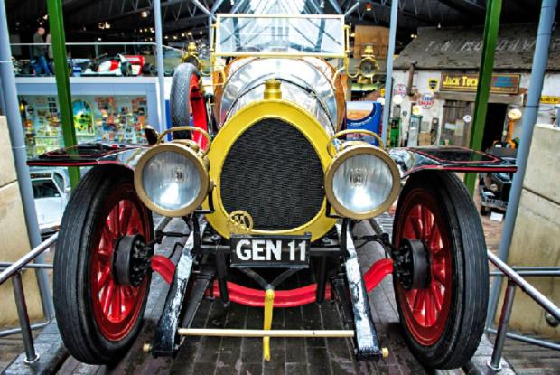 Daily Echo: Chitty Chitty Bang Bang on display at the National Motor Museum, Beaulieu.