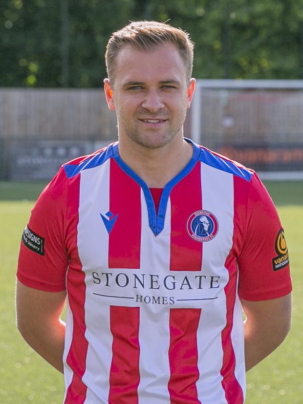Daily Echo: Ryan Seager is now a Dorking Wanderers player (Pic: Steve O'Sullivan Photography)