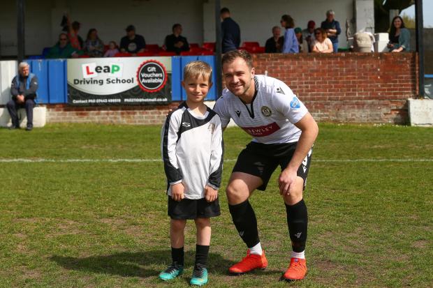 Daily Echo: Ryan Seager representing Hungerford Town (Pic: Jeff Youd Photography)