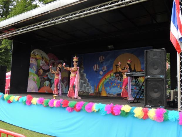 Daily Echo: A range of performers graced the stage of the Southampton Thai festival 