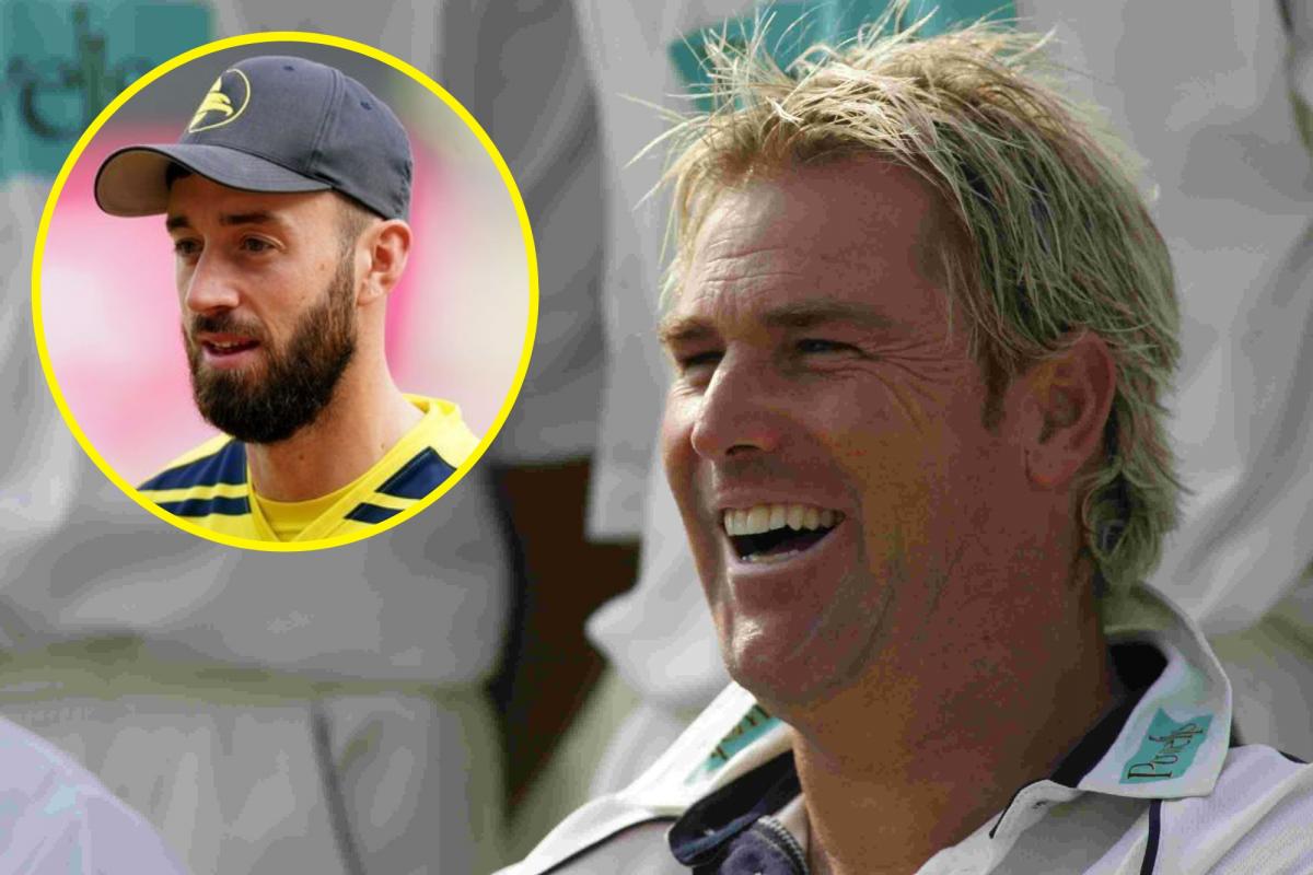 James Vince was coming through the ranks as an academy player at Hampshire while the great Shane Warne was captain (Pictures: Stuart Martin and PA)