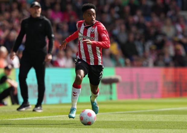 Daily Echo: Walker-Peters in action for Saints this season. Image by: Stuart Martin