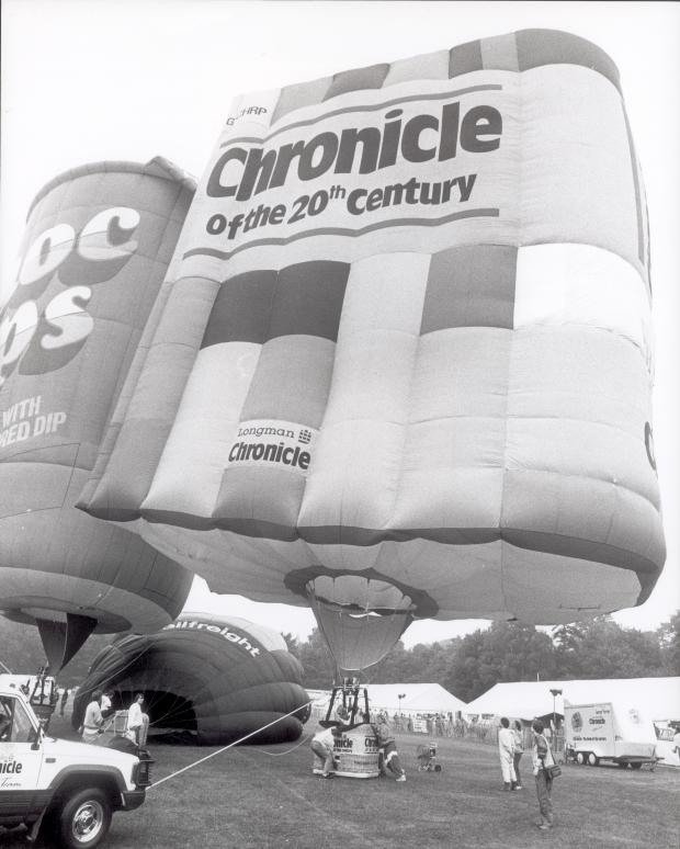 Daily Echo: Heritage:Balloon festival 1989