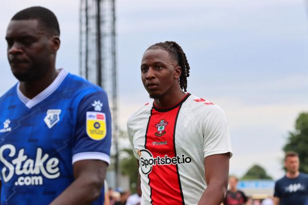 Daily Echo: Aribo in action against Watford. Image by: Matt Temple