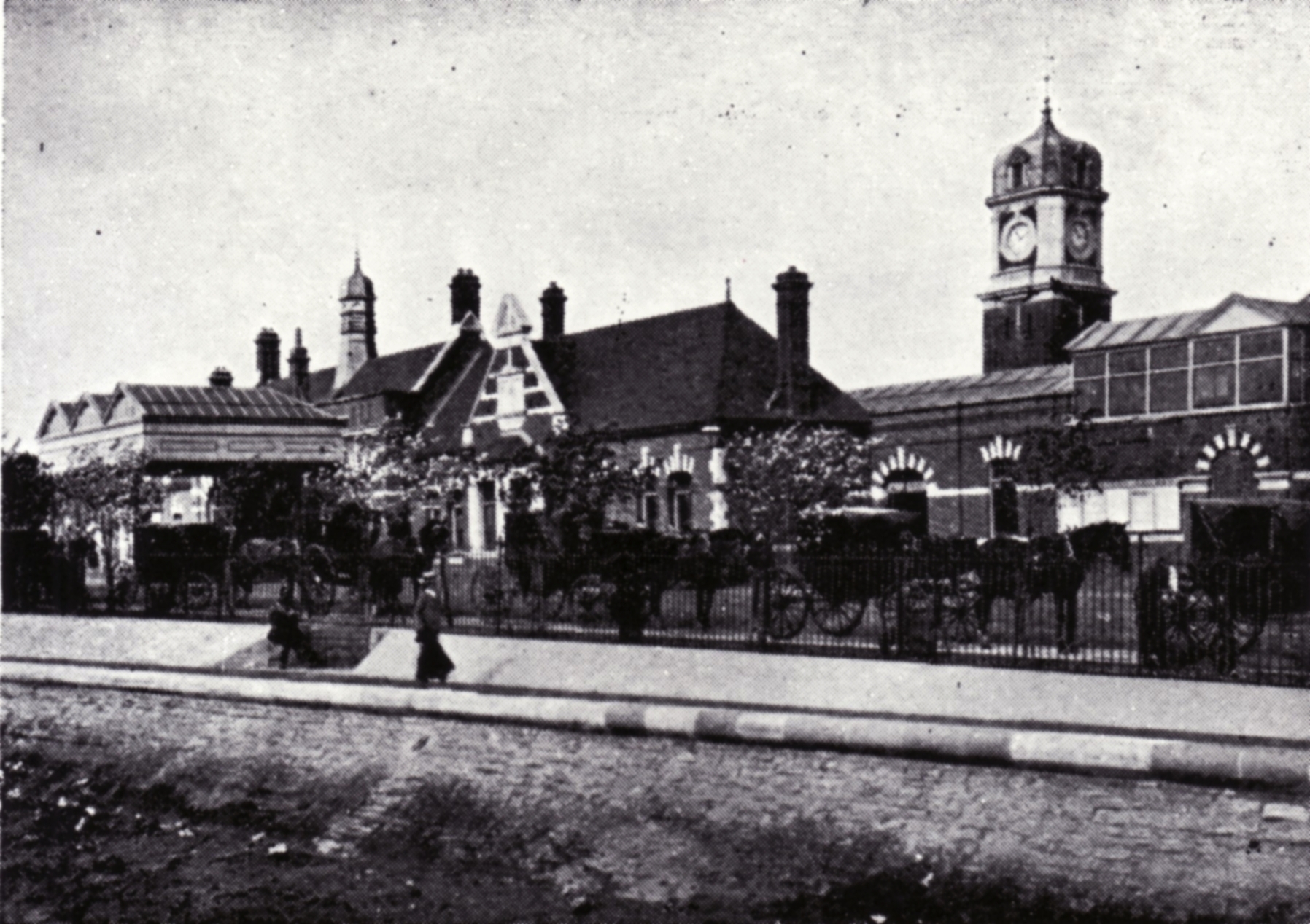 Southampton West Railway Station Early 1900s
