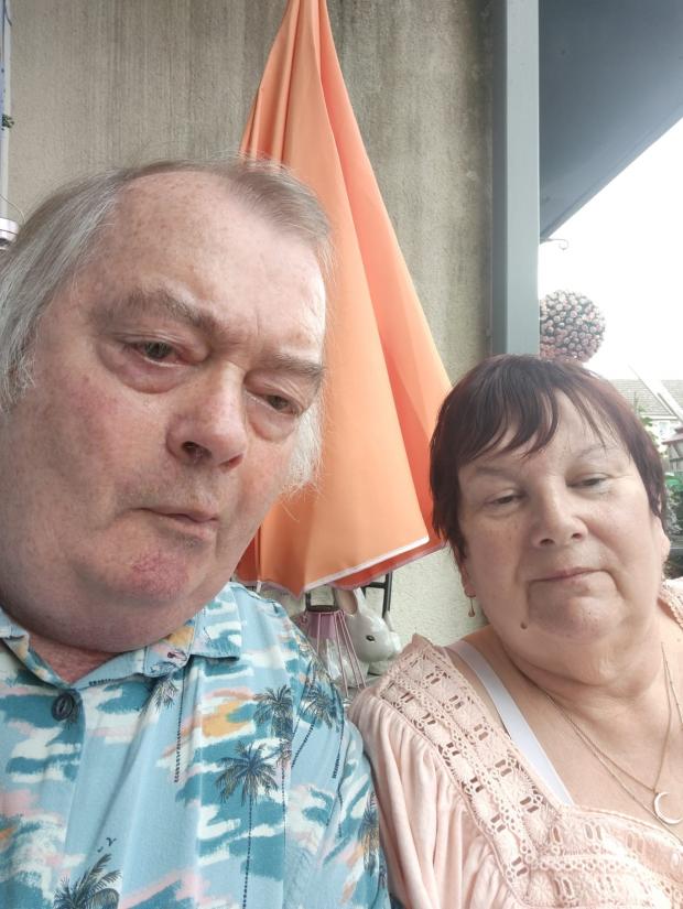 Daily Echo: Erskine Court residents Barry and Rosemary Porter