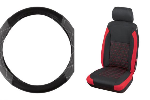 Daily Echo: Steering Wheel Cover and Car Seat Cover (Lidl/Canva)