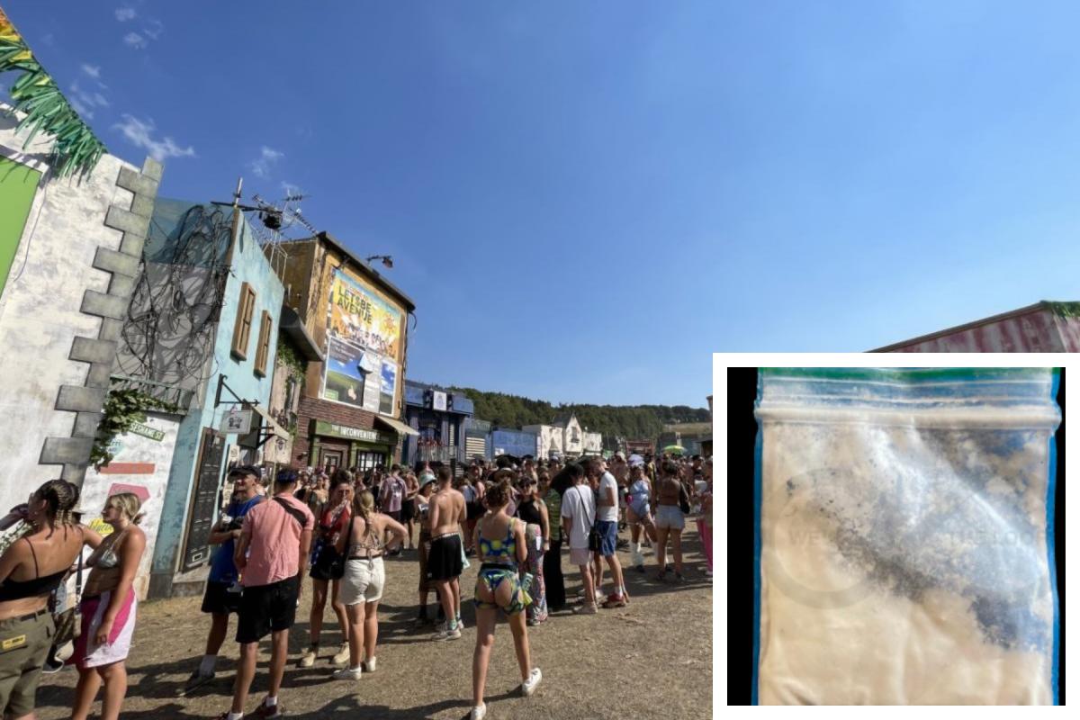 Boomtown Festival, inset: chloroquine