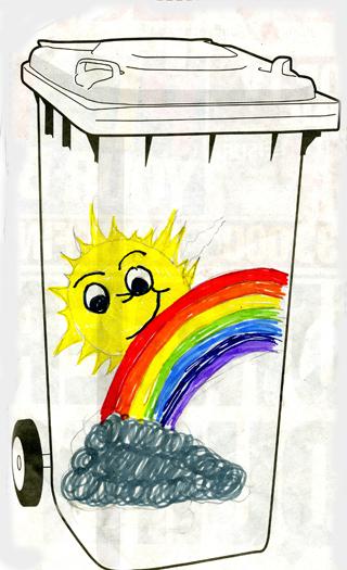 Design Your Own Bin Competition - Isabella Bartlett, aged 9
