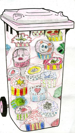Design Your Own Bin Competition - Entry from Margaret Cole  