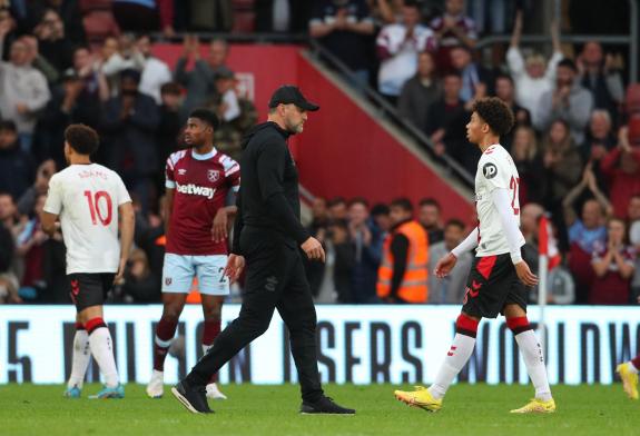 Daily Echo: Hasenhuttl is looking to end a run of five without victory (Pic: Stuart Martin) Daily Echo: Hasenhuttl is looking to end a run of five without victory (Pic: Stuart Martin)