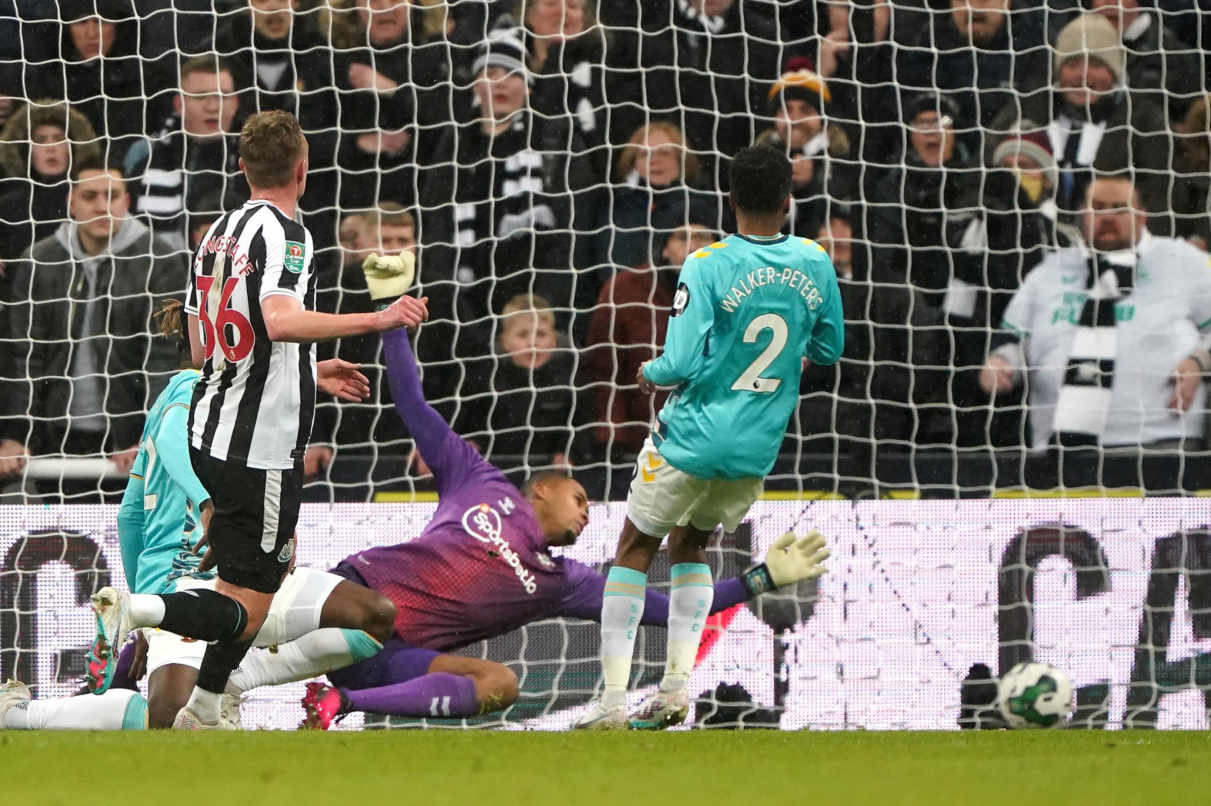 Southampton miss EFL Cup Wembley chance after slow start at Newcastle