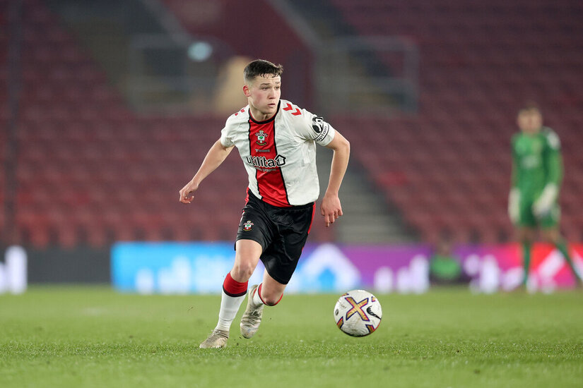 The Southampton legend's son making his own name in academy rise