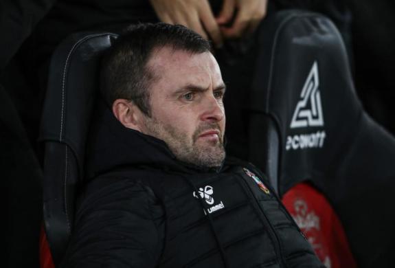 Daily Echo: Nathan Jones lasted just eight league games in charge of Saints. Daily Echo: Nathan Jones lasted just eight league games in charge of Saints.