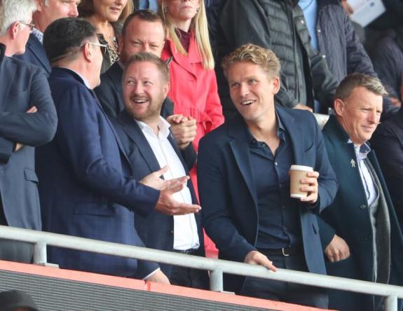 Daily Echo: There will be major pressure on Rasmus Ankersen (second right) to get future decisions right. Daily Echo: There will be major pressure on Rasmus Ankersen (second right) to get future decisions right.