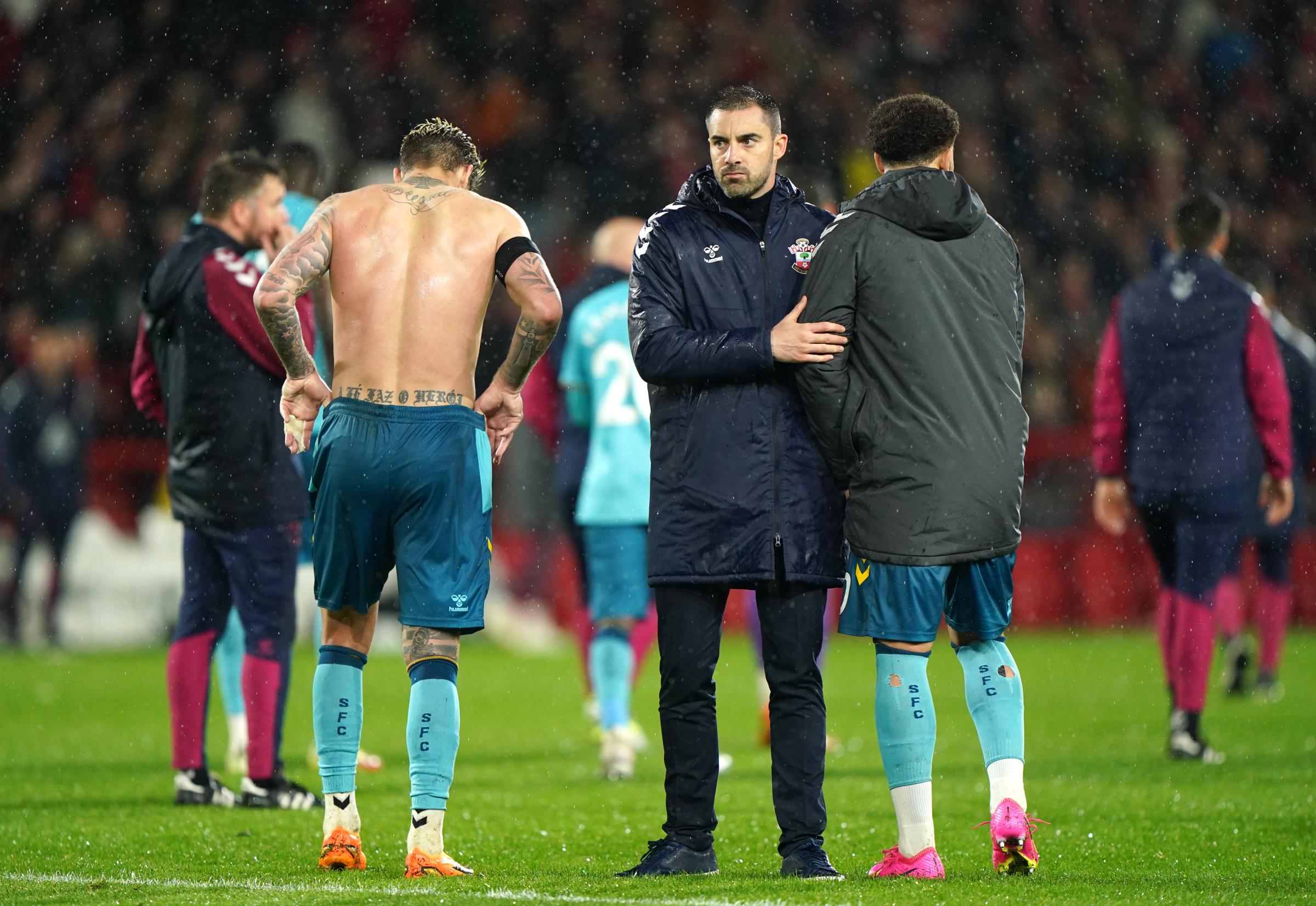 Southampton manager told 'calm down' by former Premier League man