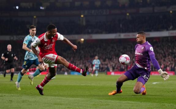 Daily Echo: Gavin Bazunu in action against Arsenal last month. Daily Echo: Gavin Bazunu in action against Arsenal last month.