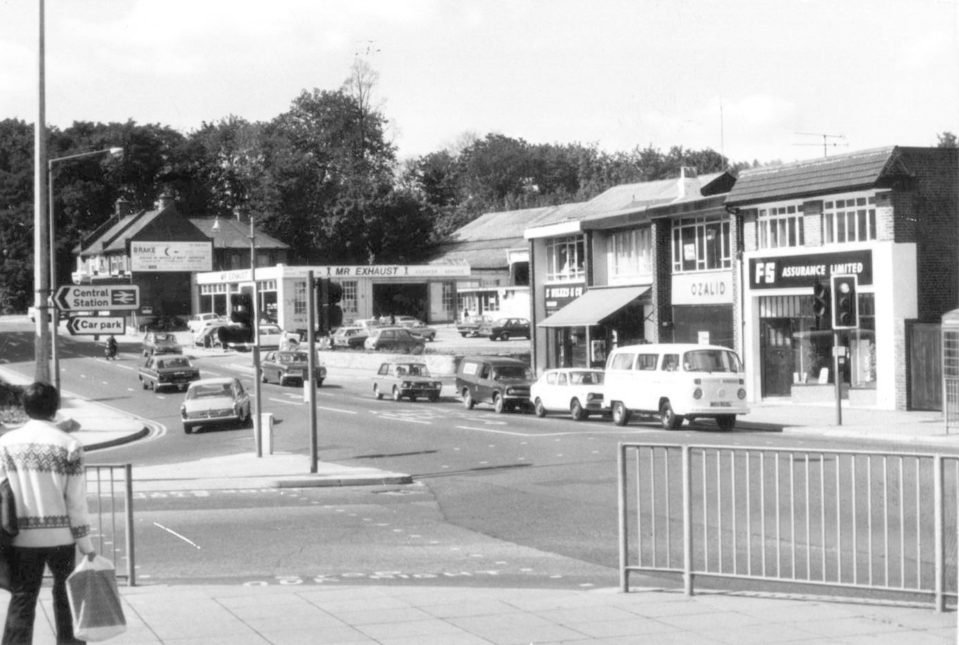 Commercial Road in the 1970s.