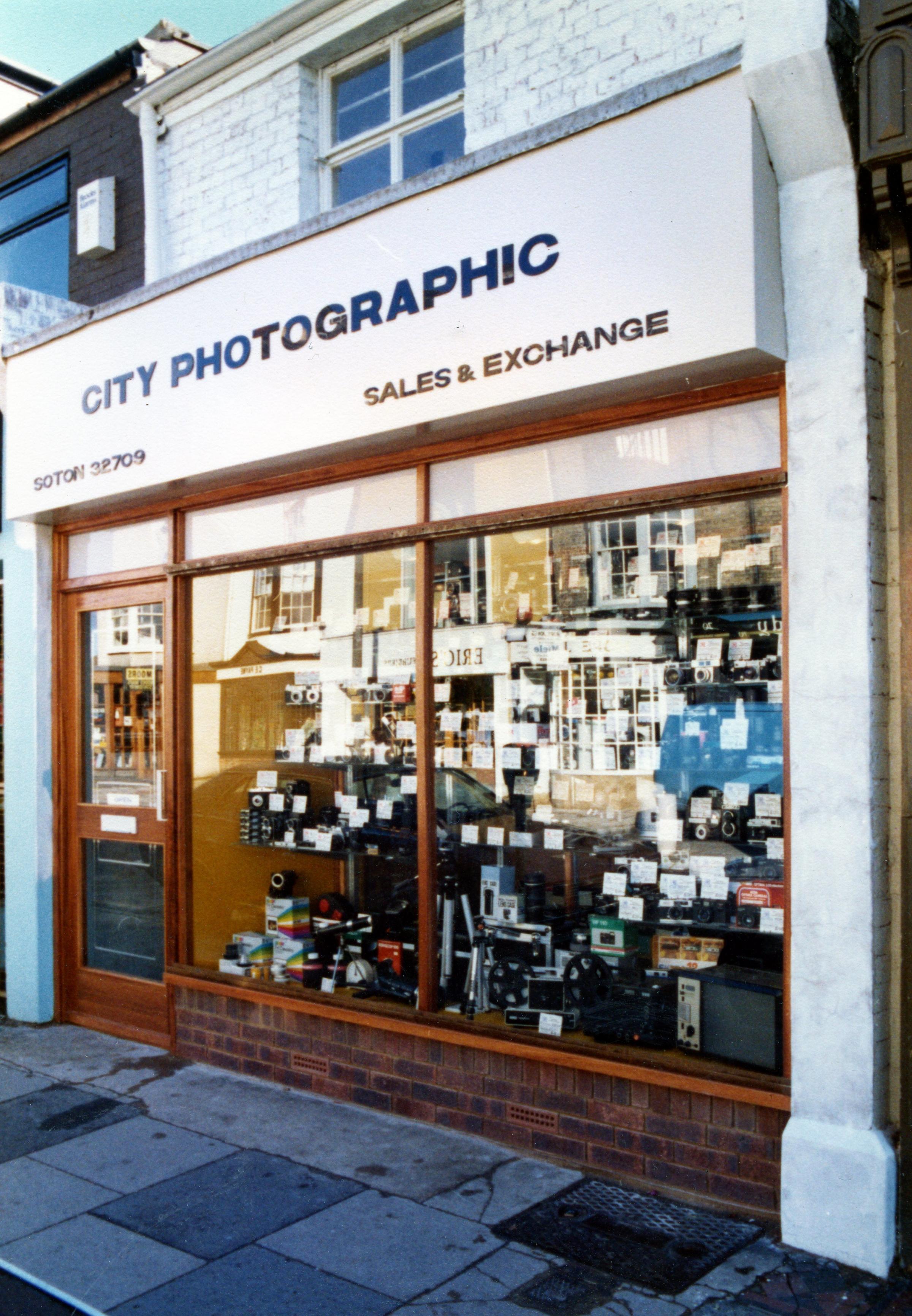 City Photographic on Bedford Place in 1971. Shop moved to number 36 Bedford Place in 1979. Picture: Roger Buitterfield.