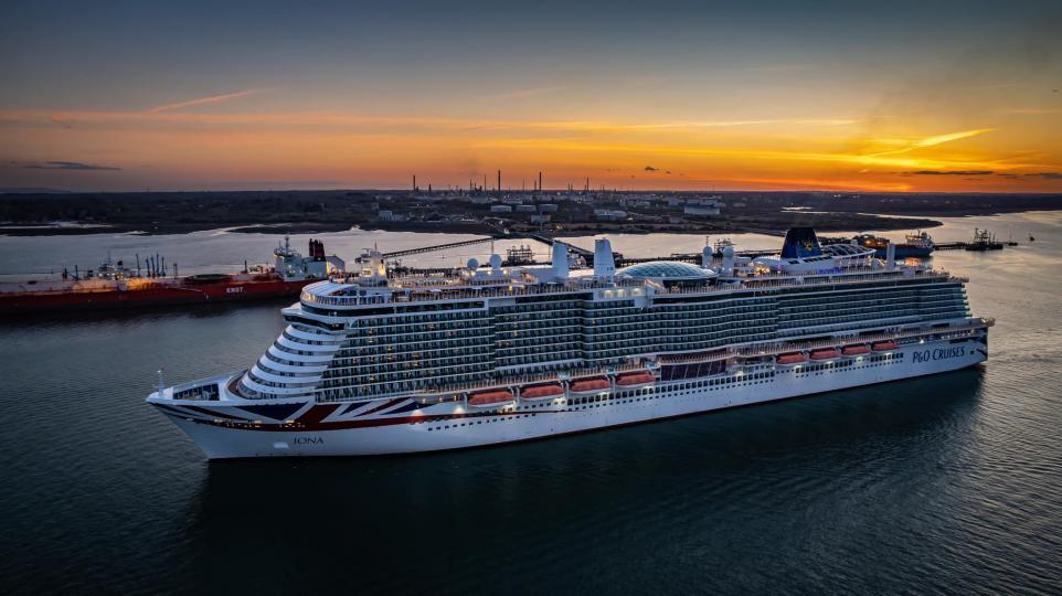 The seven cruise ships arriving this weekend