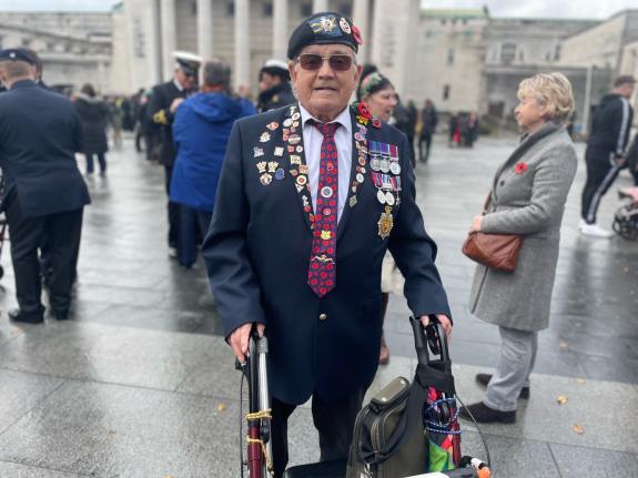 Daily Echo: Veteran Tony Fullick Daily Echo: Veteran Tony Fullick