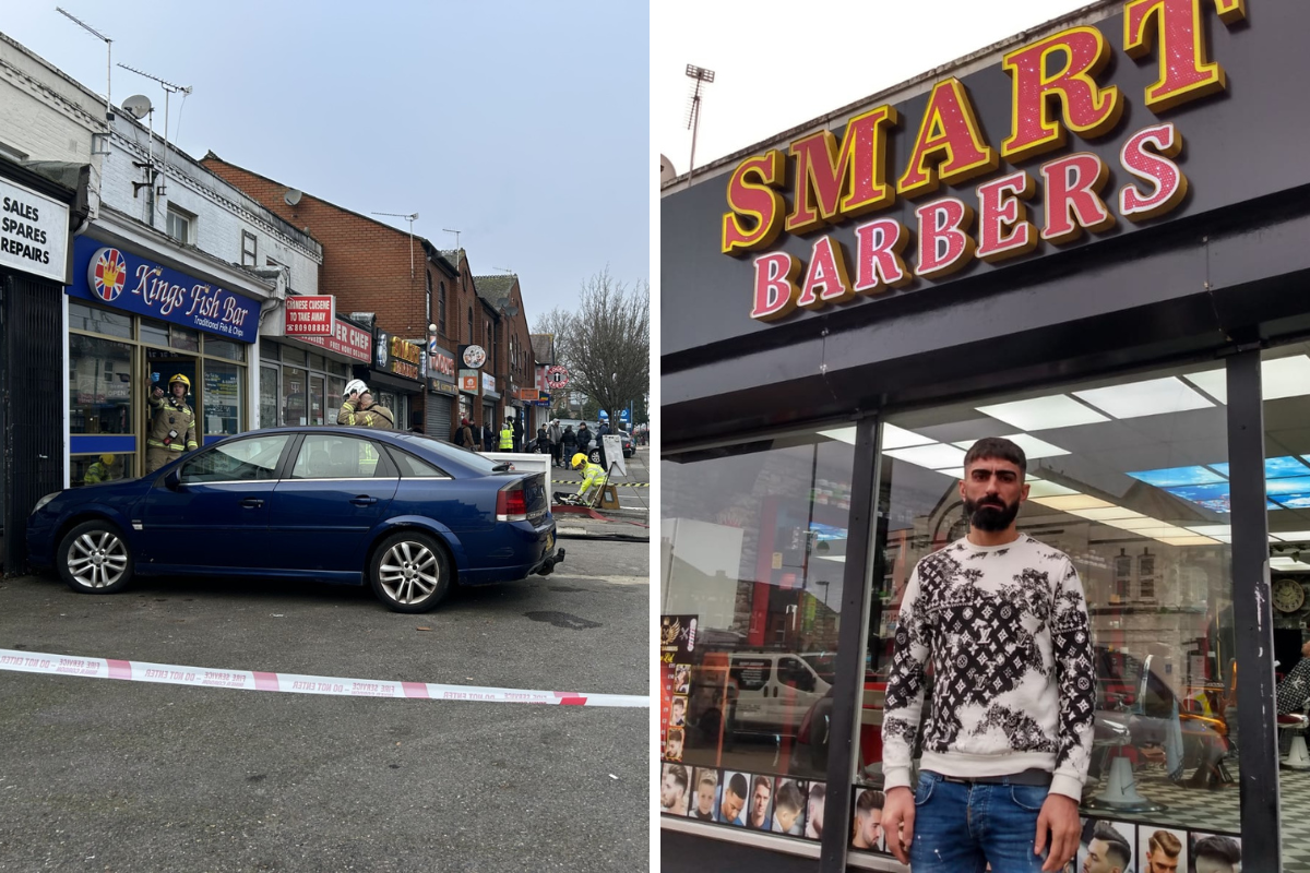 Kings Fish Bar fire: Hero shopper runs inside Shirley chippie - Vimarsana News